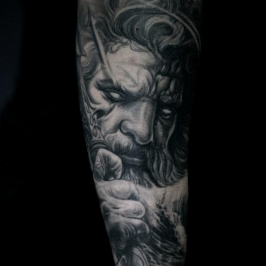Tatuaj-Poseidon, poseidon-tattoo