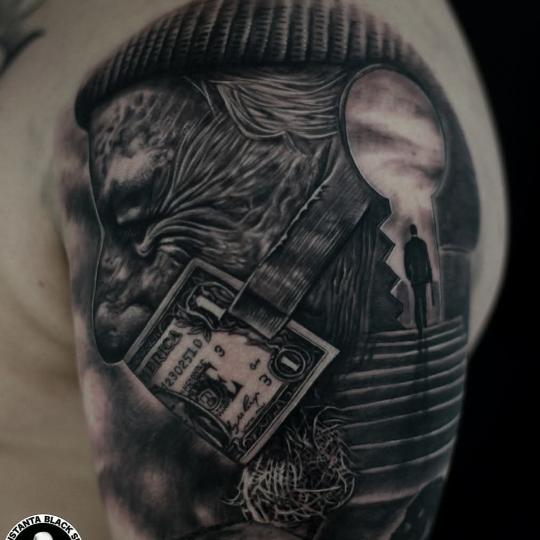 Tatuaj-bărbați-umăr